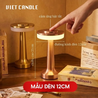 Đèn LED để bàn cảm ứng USB - Phong cách hiện đại, ánh sáng ấm, giá chỉ 95.000₫ 3