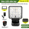 Đèn LED Di Động Không Dây 4 Inch Cầm Tay, Sáng Mạnh, Tương Thích 21V Makita, Dùng Ngoài Trời 9