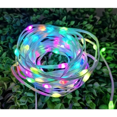 Đèn LED Đom Đóm Hạt Gạo Fairy Light Chống Nước 10‑40‑90m, Hộp Chỉnh Chế Độ, Giá 37k 7