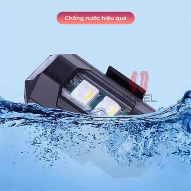 Đèn LED Gắn Máy Bay Điều Khiển 7 Màu Nhiều Chế Độ, Pin Sạc Riêng Tiện Lợi - 4DMODEL