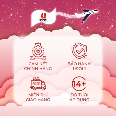 Đèn LED Gắn Máy Bay Điều Khiển 7 Màu Nhiều Chế Độ, Pin Sạc Riêng Tiện Lợi - 4DMODEL
