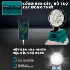Đèn LED không dây 27W 2.850 lumen, đèn pha mạnh, cổng USB, giá chỉ 151.445₫