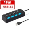 Đèn LED màu chạy theo nhạc, hub USB 4 cổng có công tắc - LKP giá 35.296₫ 8