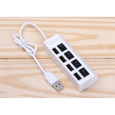 Đèn LED màu chạy theo nhạc, hub USB 4 cổng có công tắc - LKP giá 35.296₫ 9
