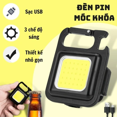 Đèn Led Mini 800 Lumen Pin Sạc 4 Chế Độ - Chống Nước, Siêu Sáng MKS070, Giá 83.800₫ 10