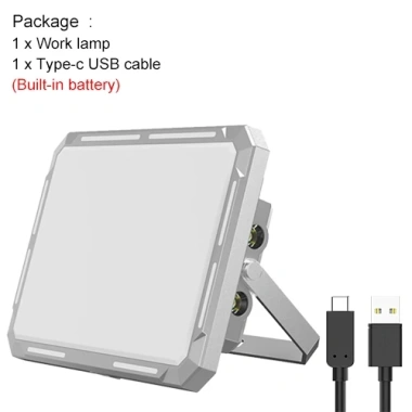 Đèn LED ngoài trời, lều di động công suất cao, bánh răng vô cấp, chống nước, siêu sáng, cầm tay khẩn cấp