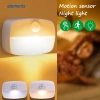 Đèn LED Nhỏ Cảm Biến Chuyển Động Pin 2 Kiểu Dáng Treo Tường và Cầu Thang Đa Năng