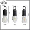 Đèn LED sạc USB ngoài trời - Độ sáng cao, khẩn cấp, móc cắm trại, câu cá, đèn lồng di động, đèn ngủ - Giá chỉ 71.280₫ 9