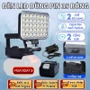 Đèn LED Siêu Sáng 35 Bóng Để Bàn – 2 Chế Độ, Tay Cầm, Sạc Dự Phòng, Chân Pin – 86.000₫