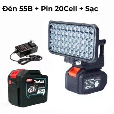 Đèn LED Siêu Sáng 35 Bóng Để Bàn – 2 Chế Độ, Tay Cầm, Sạc Dự Phòng, Chân Pin – 86.000₫ 6