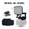 Đèn LED Siêu Sáng 35 Bóng Để Bàn – 2 Chế Độ, Tay Cầm, Sạc Dự Phòng, Chân Pin – 86.000₫ 10