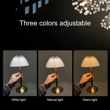 Đèn LED trang trí phòng ngủ, bàn làm việc - 3 màu, sạc pin, chỉ 199.000đ 2 Đèn LED trang trí phòng ngủ, bàn làm việc - 3 màu, sạc pin, chỉ 199.000đ 2