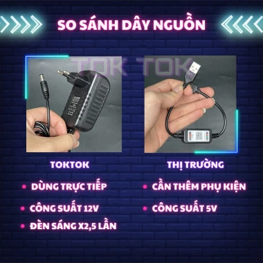 Đèn LED trang trí RGB 16 triệu màu 3M-10M, điều khiển điện thoại, giá ưu đãi 154k 4