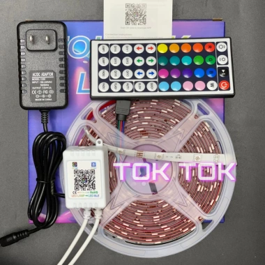Đèn LED trang trí RGB 16 triệu màu 3M-10M, điều khiển điện thoại, giá ưu đãi 154k 8