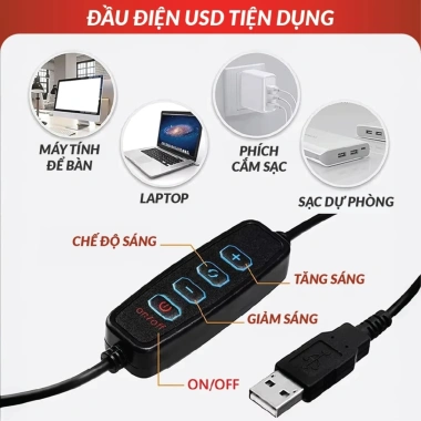 Đèn livestream 26 33 36cm chân 2m1 hỗ trợ chụp makeup quay Tiktok bán hàng giá chỉ 86k