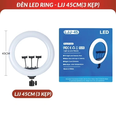 Đèn livestream 26 33 36cm chân 2m1 hỗ trợ chụp makeup quay Tiktok bán hàng giá chỉ 86k