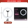 Đèn livestream 26 33 36cm chân 2m1 hỗ trợ chụp makeup quay Tiktok bán hàng giá chỉ 86k 9