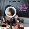 Đèn livestream bàn 2 kẹp điện thoại – 3 chế độ ánh sáng, hỗ trợ quay TikTok, bán hàng, make up – chỉ 79.000₫ 3