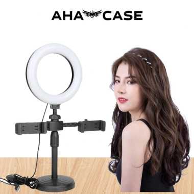 Đèn livestream bàn 2 kẹp điện thoại – 3 chế độ ánh sáng, hỗ trợ quay TikTok, bán hàng, make up – chỉ 79.000₫ 8