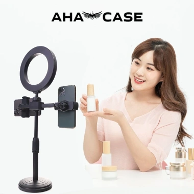 Đèn livestream bàn 2 kẹp điện thoại – 3 chế độ ánh sáng, hỗ trợ quay TikTok, bán hàng, make up – chỉ 79.000₫ 9