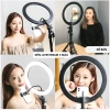 Đèn livestream trợ sáng studio chụp ảnh quay phim trọn bộ 26‑54cm kèm chân đỡ 2m – Giá chỉ 166.000đ 3