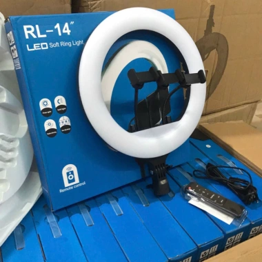 Đèn livestream trợ sáng studio chụp ảnh quay phim trọn bộ 26‑54cm kèm chân đỡ 2m – Giá chỉ 166.000đ