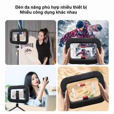 Đèn Livestream YM200 Di Động Citycase Giá Đỡ Phone Quay Video Chụp Ảnh Chuyên Nghiệp 233k 2