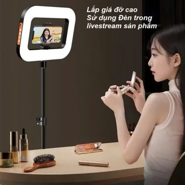 Đèn Livestream YM200 Di Động Citycase Giá Đỡ Phone Quay Video Chụp Ảnh Chuyên Nghiệp 233k 3