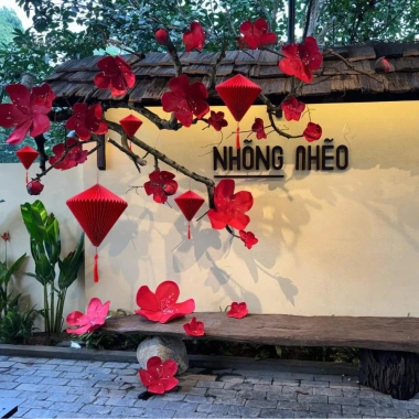Đèn lồng củ tỏi đỏ Tài Lộc Tết 2.026 Bính Ngọ – Đèn kim tuyến xếp ly, decor nhà & cafe, 50.000 VND 7