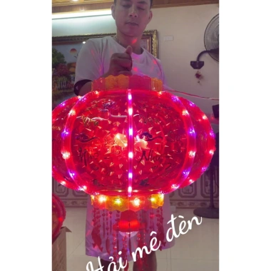 Đèn lồng điện tự xoay 360° LED nhấp nháy – Mua 2 tặng day, trang trí nhà & sân vườn, giá ưu đãi 225k