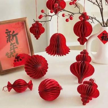 Đèn lồng giấy hoa văn siêu đẹp, dán tặng, treo tường - Chỉ 19.000 VND, giảm 30% 10 Đèn lồng giấy hoa văn siêu đẹp, dán tặng, treo tường - Chỉ 19.000 VND, giảm 30% 10