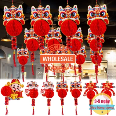 Đèn lồng Mini truyền thống bìa cứng Trang trí tiệc lễ hội bán buôn giảm giá 34.210₫ giao trong 3-5 ngày