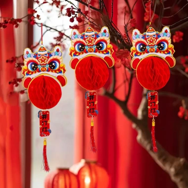 Đèn lồng Mini truyền thống bìa cứng Trang trí tiệc lễ hội bán buôn giảm giá 34.210₫ giao trong 3-5 ngày
