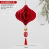 Đèn lồng tổ ong cầu treo decor Tết có chuông - Giá chỉ 21.000đ, giảm từ 26.040đ 4