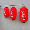 Đèn lồng vải đỏ hoa đào - Trang trí nhà hàng, Tết, tiệc, hiếu, giảm giá 19% 4