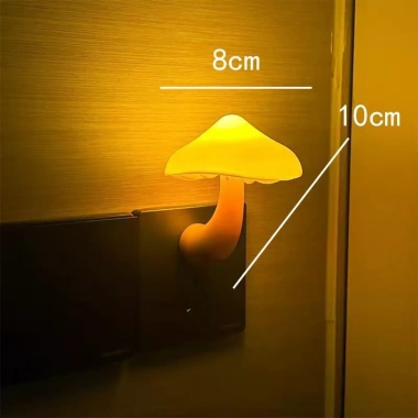 Đèn nấm cắm điện phát sáng tự động, cảm biến thông minh dùng ban đêm - Giá chỉ 44.000₫ 8
