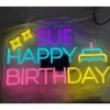 Đèn Neon Happy Birthday pin 2A - thiết kế theo yêu cầu, giá ưu đãi 485k 2