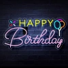 Đèn Neon Happy Birthday pin 2A - thiết kế theo yêu cầu, giá ưu đãi 485k 3