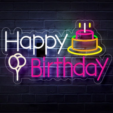 Đèn Neon Happy Birthday pin 2A - thiết kế theo yêu cầu, giá ưu đãi 485k 4 Đèn Neon Happy Birthday pin 2A - thiết kế theo yêu cầu, giá ưu đãi 485k 4