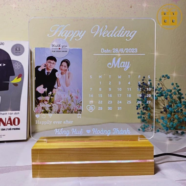 Đèn ngủ 3D in hình, chữ tùy chỉnh - Quà sinh nhật ý nghĩa cho nam, nữ, giảm còn 179k 4