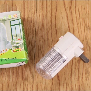 Đèn ngủ 3W 5.5x8cm Tiết kiệm điện, Ánh sáng ấm, Giá chỉ 9.000đ - DUASHOP
