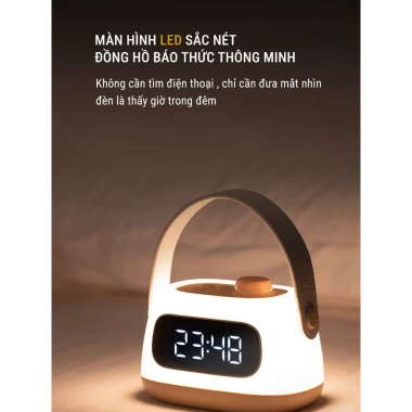 Đèn ngủ AKIHO - Ánh sáng vàng dịu, bảo vệ mắt, chống ánh sáng xanh, bỉm sữa, 342.000₫