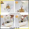 Đèn ngủ bàn đế gỗ chao vuông DN008 – Trang trí phòng ngủ, giảm giá 145.000đ 7