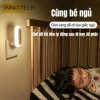 Đèn Ngủ Ban Đêm Hẹn Giờ Tự Động, Điều Khiển Xa, Ánh Sáng Trắng Vàng, Cổng Sạc Kép 4