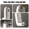 Đèn Ngủ Ban Đêm Hẹn Giờ Tự Động, Điều Khiển Xa, Ánh Sáng Trắng Vàng, Cổng Sạc Kép 7