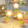 Đèn ngủ bàn mini trắng phong cách Bắc Âu – ánh sáng nhẹ, hiện đại, giá 48.400₫ 7