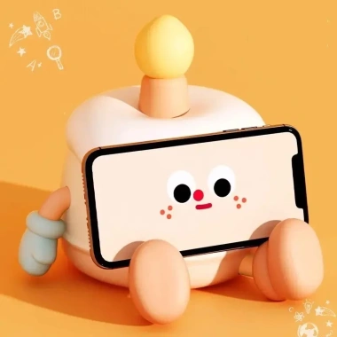 Đèn ngủ bánh kem sinh nhật cute - Quà tặng bạn gái, decor dễ thương, chỉ 190k 2