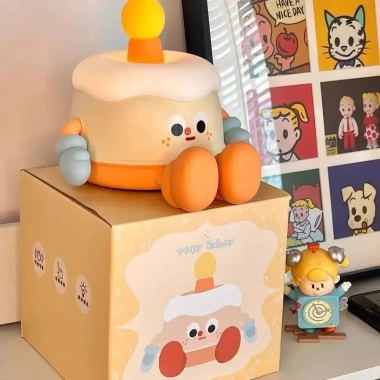 Đèn ngủ bánh kem sinh nhật cute - Quà tặng bạn gái, decor dễ thương, chỉ 190k 6