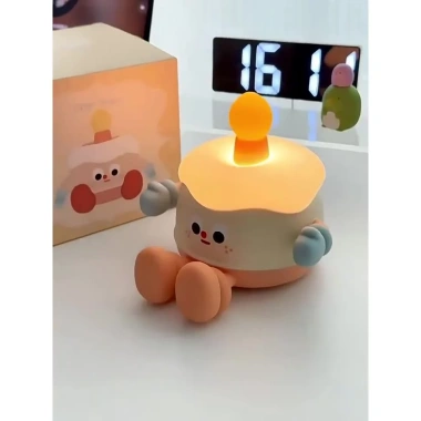 Đèn ngủ bánh kem sinh nhật cute - Quà tặng bạn gái, decor dễ thương, chỉ 190k 7