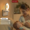 Đèn ngủ bé sơ sinh Miwa Smart cắm điện - Điều khiển từ xa, tăng giảm độ sáng 3